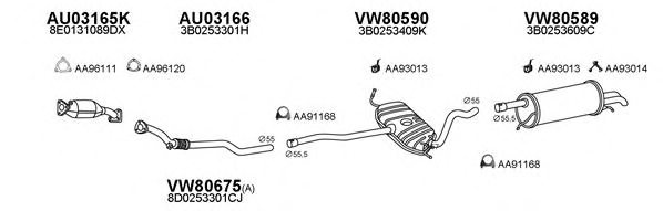 VENEPORTE 800411 Exhaust System